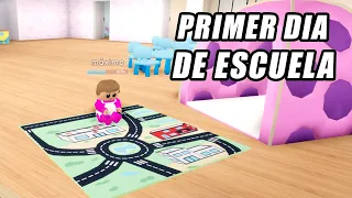 PRIMER DIA DE ESCUELA DE LOS BEBÉS GEMELOS EN CLUB ROBLOX!!