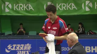 14th Slovenia Open - Moški posamezno - Polfinale (Mizutani Jun/Joo Saehyuk)