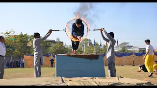 Gymnastic Fire Ring Jump | 25th Annual Athletics Sports Meet 2023