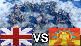Aizamk TURTLING with the British!?🐢 [Age of Empires 3: Definitive Edition]