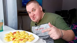 МУКБАНГ ПЕЛЬМЕНИ / ОБЖОР пельмени Стародворье медвежье ушко / MUKBANG Dumplings