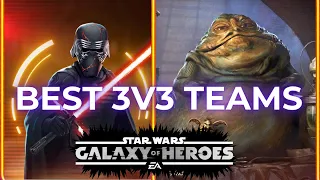 BEST 3v3 Galactic Legend Comps in SWGOH