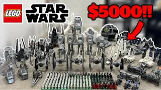 $5000+ Lego Star Wars Imperial Army 2022