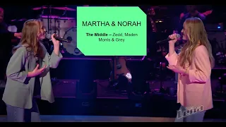 Martha & Norah - The Middle (Zedd, Maden Morris & Grey) The Voice Kids 2023 Short Version