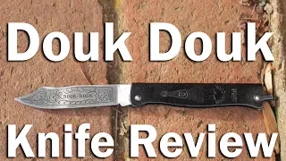 Douk Douk Knife Review.  Made by the French, Used by Death Squads, Merry Christmas!