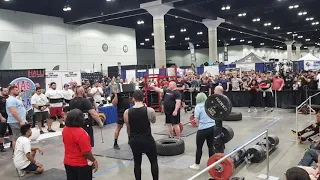 Larry Wheels Strongmandebut - Pressmedley - Ties for 2nd place