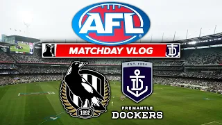 46 POINT WINNERS IN DE GOEYS 150TH! | COLLINGWOOD VS FREMANTLE | AFL VLOG 2023