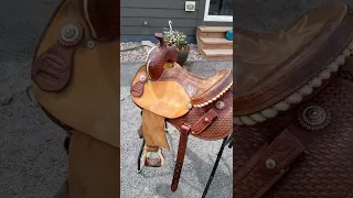 Restoring the Rough out on a Western Saddle