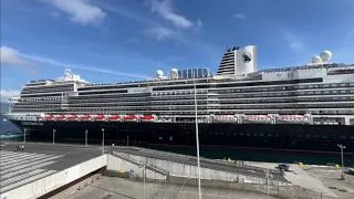 LIVE: Rotterdam Departure in Ponta Delgada, Sao Miguel Azores Portugal - 20.04.2024 #cruise