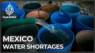 In Mexico, water shortage makes hand-washing difficult