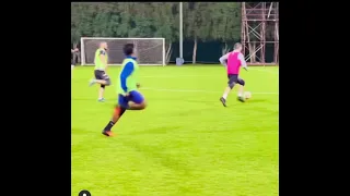 Islam Makhachev playing football