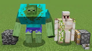 mutant zombie + iron golem = ???