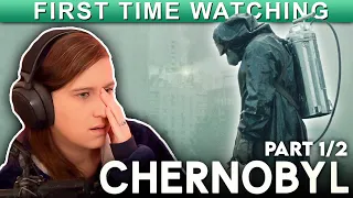 This show broke me! - FIRST TIME WATCHING CHERNOBYL (2019) ! - reaction  (part1/2)!