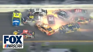 All of the crashes from the 2019 Daytona 500 | NASCAR on FOX