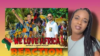 RedOne Ft. Aminux & Inna MODJA - WE LOVE AFRICA (Official AFRICAN GAMES MOROCCO 2019) 🇬🇧Reaction