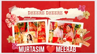 Meerab x Murtasim vm | dheere dheere | Meerasim | Tere bin |#wahajali#meerasim