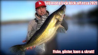 Fiskeresa i norr - Fiske, gäster, kaos & skratt!