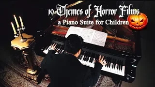 10 Themes of Horror Films - Piano Medley (Halloween Special) | Leiki Ueda