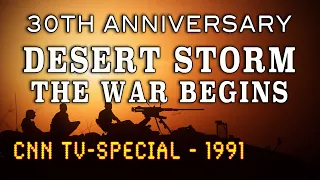 "Desert Storm: The War Begins" (1991) CNN TV News Special