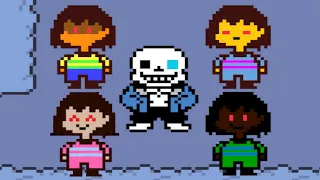 4 Player GENOCIDE vs Sans