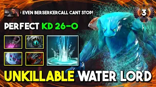 UNKILLABLE WATER LORD CARRY Morphling 26Kills khanda + Eye of Skadi Build 100% Show no Mercy DotA 2