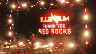 ILLENIUM RED ROCKS FRIDAY- ASCEND LIVE SET!