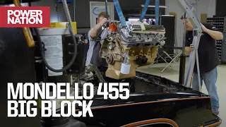 Lanzando un legendario Mondello 455 Big Block en The Retro Hurst Olds - Parte 03