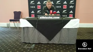 ALL BLACKS: Coach Ian Foster on the Springbok side selected for the Twickenham game