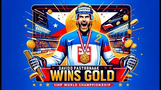 🏅 David Pastrnak's Gold Medal Triumph at IIHF World Championship! 🇨🇿🏒 | Bruins Star Shines 🌟