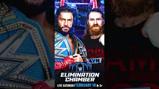 It's Official! Roman Reigns vs Sami Zayn at Elimination Chamber 2023 🔥