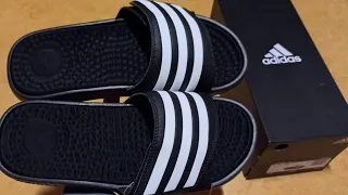 UNBOXING THE ADIDAS "ADISSAGE TND" BLACK COLORWAY!