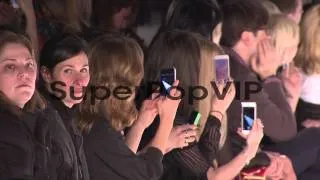 Audience members take in the show at Rebecca Minkoff - Fa...