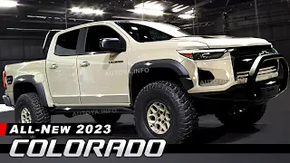 New 2023 Chevy Colorado ZR2 - FIRST LOOK in Official Teaser from Chevrolet & Our Render