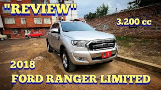 Todo sobre la FORD RANGER LIMITED 3.2 2018 -MOTOR STOCK