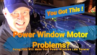 Power Window Not Working? How to Fix & Doing This Will Make Your Power Windows Last Forever. Motor
