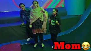 Mom ko jumping karwai 😂 | mom ki narazgi khatam_