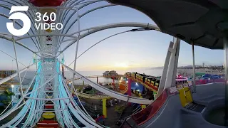 Riding the Santa Monica Ferris Wheel | KTLA 360