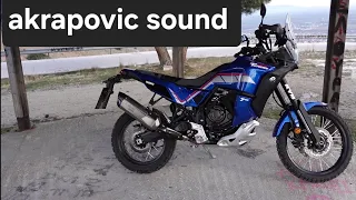 2024 YAMAHA tenere world rally 700 akrapovic sound