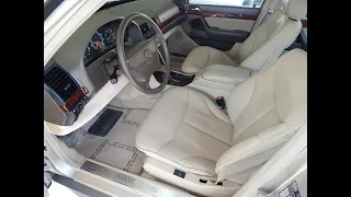 1996 Mercedes Benz S320 W140 SWB complete TEST DRIVE video review!