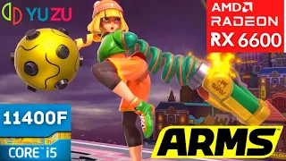 YuZu EA - ARMS - RX 6600 + i5 11400F