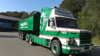 V8 Scania oldtimers op de OCV najaarsrit 09-10-2021 rondrit