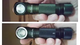 Sofirn SP40 Cree XP-L Vs Sofirn SP40A LH351D Headlight - Outdoor Test