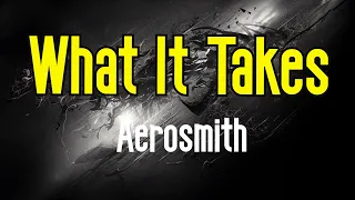 What It Takes (KARAOKE) | Aerosmith