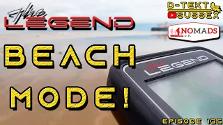 Nokta Makro Legend Beach Mode | Wet Sand | Metal Detecting | Beach Hunt | Settings | Episode 135