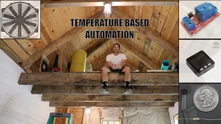 Alternative to Off Grid Air Conditioning, Automating the Whole House Radiator Fan With Arduino