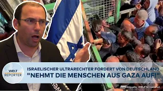 KRIEG IN NAHOST: Israelischer Politiker fordert von Deutschland: "Nehmt die Menschen aus Gaza auf!"