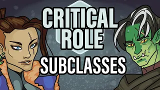 Davvy Talks about Critical Role's Subclasses