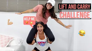 COUPLES LIFT AND CARRY CHALLENGE *HILARIOUS*