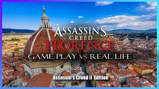 Assassin's Creed: FLORENCE (Game vs Real life) AC II EDITION