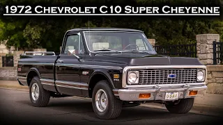 Rare Option Factory Big Block 1972 Chevrolet C10 Super Cheyenne